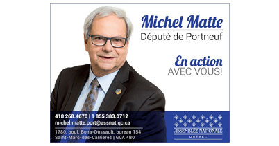 Michel Matte Député de Portneuf